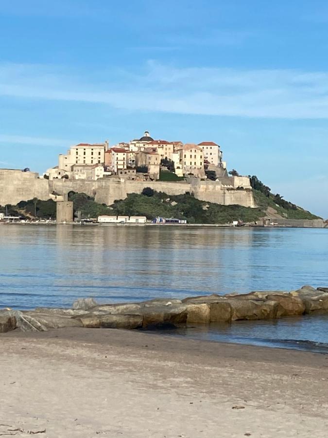 Duplex Calvi Direct Plage Exterior photo